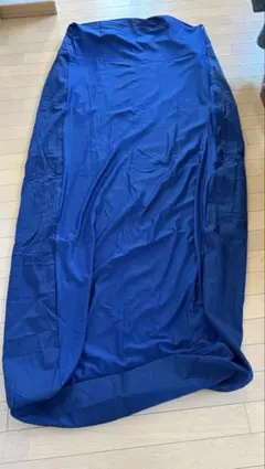 ネイビー ビーズクッションカバー