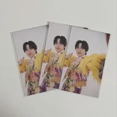 【吉田仁人】LOVE ENG!NE トロピカル衣装 自撮りトレカ 3枚セット