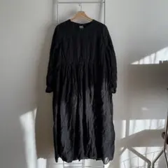 Kastane 黒　ロングワンピース