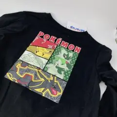 男の子　長袖　トップス　カットソー　ポケモン　140
