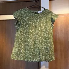 BEAUTY&YOUTH UNITED コットンドットフリルスリーブブラウスのサムネイル