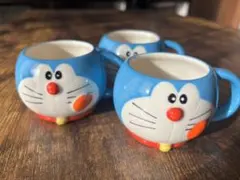 ドラえもん陶器製　マグカップ3個セット
