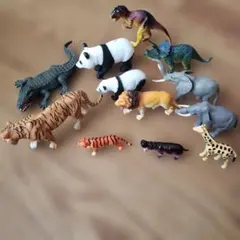 動物と恐竜のフィギュアセット アニア