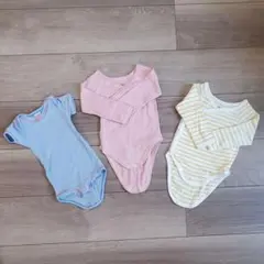 【美品】プチバトー ロンパース 肌着 長袖