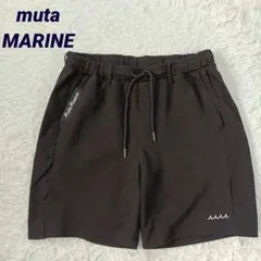 MUTA ムータマリン ハーフパンツ 短パン 紺 濃紺 ネイビー 白 S〜M相当