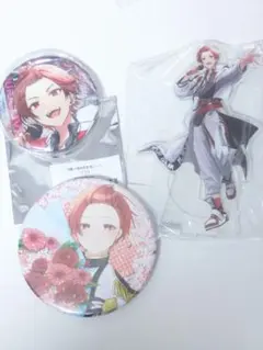 いれいす　個人活動4周年記念　2周年記念　アクスタ　缶バッジ　りうら