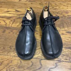 Clark’s 黒のレザーシューズ　US７インチ（25cm)