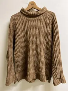 CURLY CLOUDY MOC NECK（CAMEL）のサムネイル