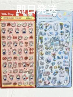 《正規品》ボンボンドロップシール mini ハローキティ ・レッド ★おまけ付き