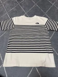 THE NORTH FACE ノースフェイス　 ストライプ Tシャツ S
