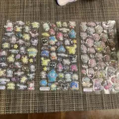 台紙なし うるちゅるぽっぷシール キキララ サンリオ プリン ポチャコ シナモ