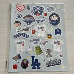 ドジャース 公式ファンクラブ限定 ステッカーシート Dodgersのサムネイル
