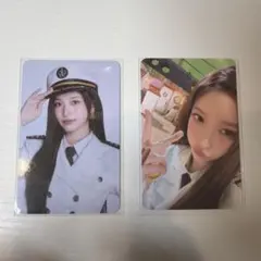 IVE トレカ イソ DIVE into IVE ファンコン　2枚セット