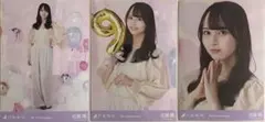 乃木坂46 佐藤楓 生写真 9th anniversary 9周年記念 コンプ