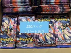 ポケモンカードゲーム 拡張パック ニンジャスピナー 250パック サーチ