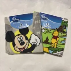 Disney ミッキー くまのプーさんタオル 4枚セット