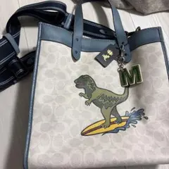 COACH コーチ 11087 トートバッグ 恐竜 Rexy モチーフ - メルカリ