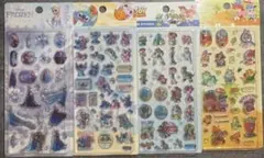 【正規品】ディズニー　立体シール　トイストーリー　ズートピア　スティッチ　アナ雪
