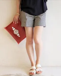 ビューティアンドユース ユナイテッドアローズ チェックショートパンツ M