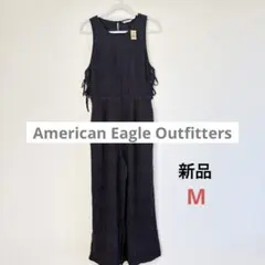 American Eagle ドット柄ノースリーブオールインワン Mワイドパンツのサムネイル
