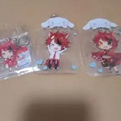すとぷり　莉犬くん アクリルキーホルダー3個セット