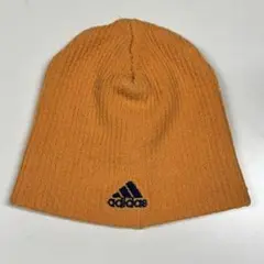 00s Old adidas 日本製 ビーニー ニット帽 オールドアディダス