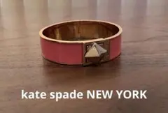 美品　kate spade ダイヤモチーフ ゴールド ×オレンジ バングル匿名のサムネイル