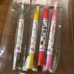 PEANUTS スヌーピーマーカーサインペン　4本