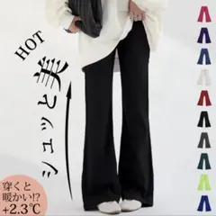 【新品】アンティカ シュッと美シリーズ リブパンツ Lサイズのサムネイル