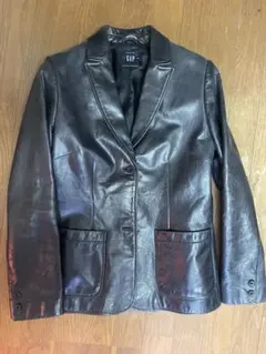 Old GAP レザージャケット S 短丈のサムネイル