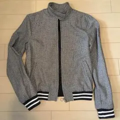 値下げ☆ZARA♡ジップブルゾン ウール混 S〜Mサイズ