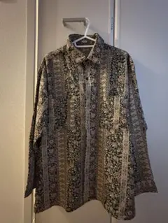 柄シャツ ブラウス シャツ レディース オーバーサイズのサムネイル