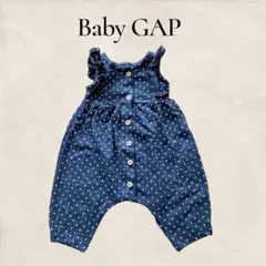 Baby GAP ネイビー 水玉ロンパース 0-3ヶ月