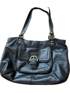 old coach one shoulder bag real leather