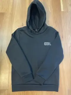 シーイン　黒パーカー　女の子8Y