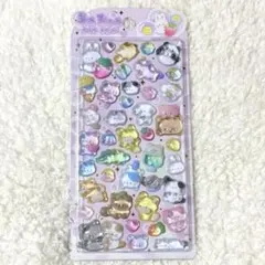 うるちゅる　動物　くま　うさぎ　ボンボンドロップシール