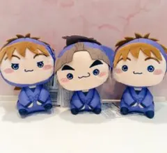 劇場版 忍たま乱太郎 ドクタケ忍者隊最強の軍師 もちぴこぬいぐるみ第六弾全3種