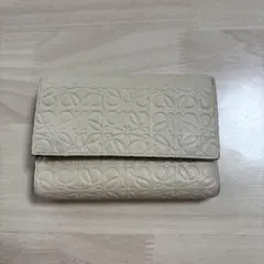 LOEWE アナグラム 三つ折り財布 トライフォールド ウォレット