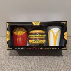 マクドナルド フィギュアセット　新品 マクドナルド×新世紀エヴァンゲリオン、奇跡の変形ロボ