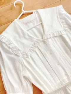 31 Sons de mode ワンピース ホワイト S フリル トランテアン