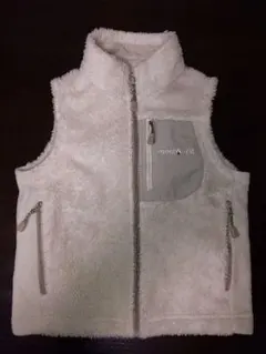 【モンベル】キッズ用フリースベスト