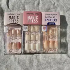 【新品！未使用！匿名配送】 ネイル まとめ売り ネイルチップ マジックプレス