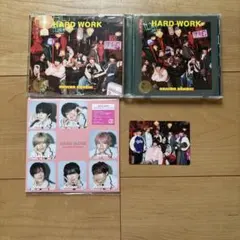 なにわ男子 HARD WORK CD 3枚セット