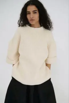 土日限定値下げクラネ LOW GAUGE BODYSUIT KNIT TOPS セール】LOW GAUGE BODYSUIT KNIT TOPS（ニット/セーター）｜CLANE
