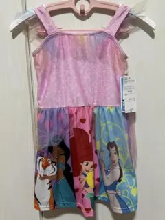 リトシー プリンセス ディズニー アリエル ベル ワンピース水着　130cm