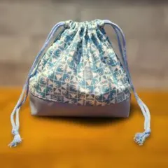 切替お弁当袋☆葛飾北斎柄☆ハンドメイド