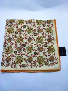 GUCCI グッチ ペイズリー　ハンカチ スカーフ ハンカチーフのサムネイル