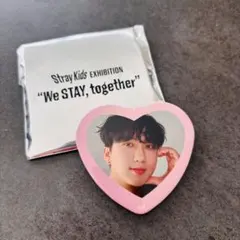 新品／Stray Kids 缶バッジ 展示会 グッズ チャンビン スキズ ハート
