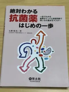 裁断済み　絶対わかる抗菌薬はじめの一歩 矢野晴美