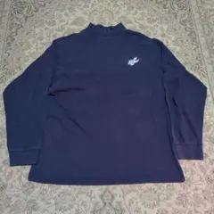 90s NIKE モックネック ワンポイント ロンT 古着 XL